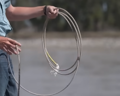 Teenage roper